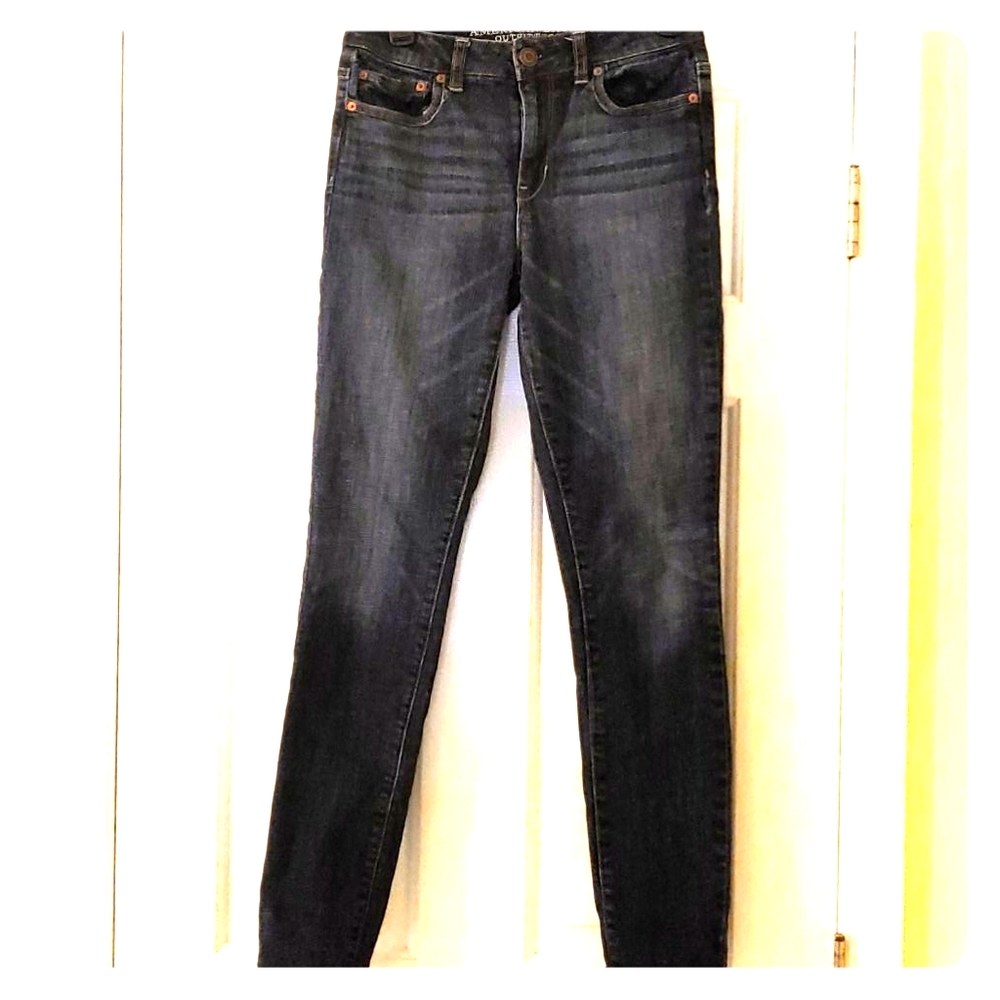 American Eagle Hi Rise Skinny Jeans Women's Size 4